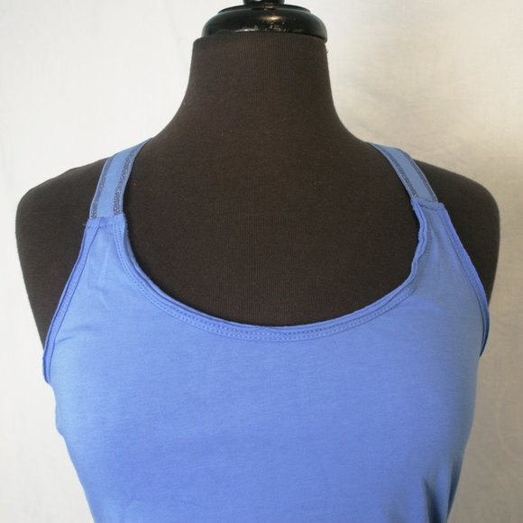 Organic Cotton Cross-Back Tank Top - Picture 3 of 4